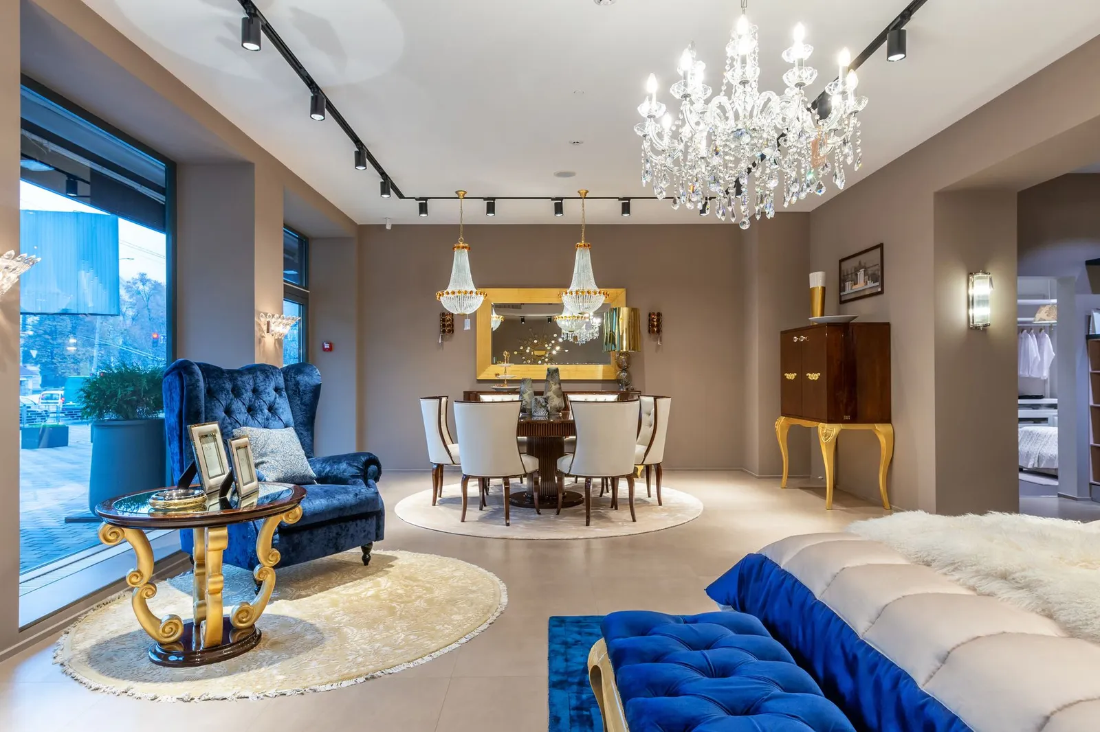 Glam Interior Design: Hollywood Regency Sparkle and Shine